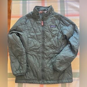 Patagonia girls lightweight quilted puffer